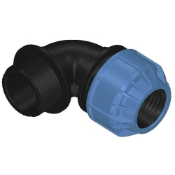 Kolano Alfa PE 25*1/2"gz