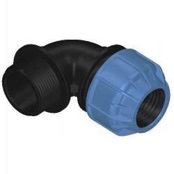 Kolano Alfa PE 25*3/4"gz