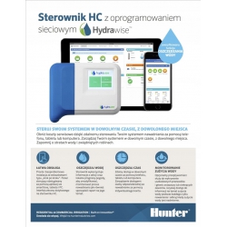 Sterownik HUNTER HC601iE wew. Wi-Fi (6 sekcji)